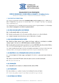 Regulamento Promoção: Você no CBO2026