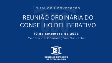 Edital De Convocação - Conselho Deliberativo CBO 2026